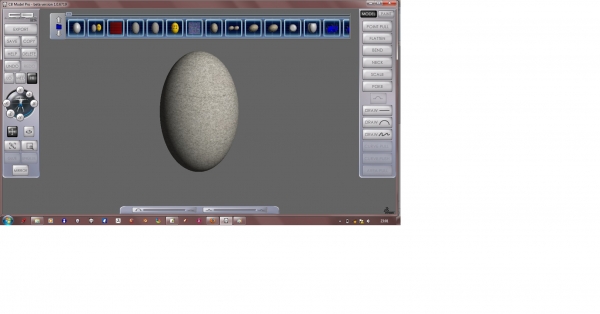 Creation of Aragonian egg: Step 3